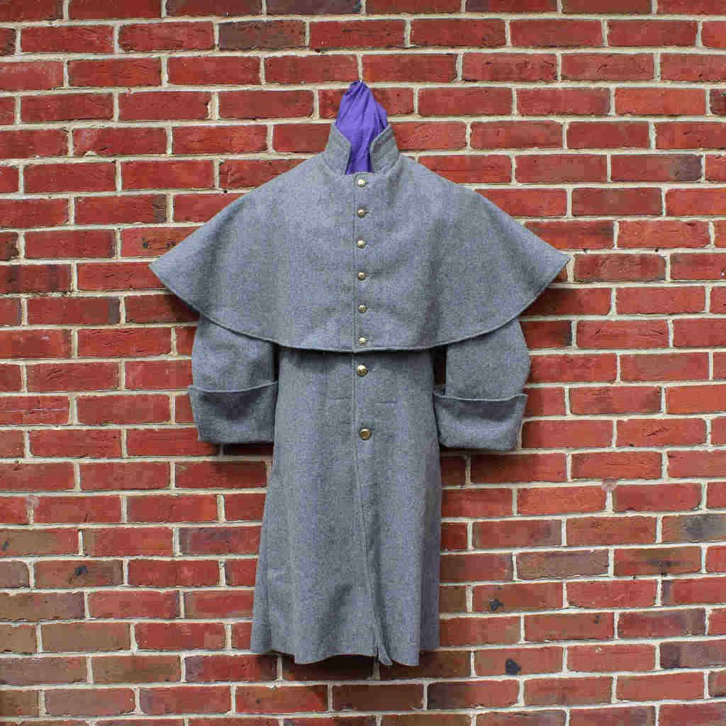New Civil War Greatcoat Cloak Confederate Enlisted Reenactment S M L XL XXL