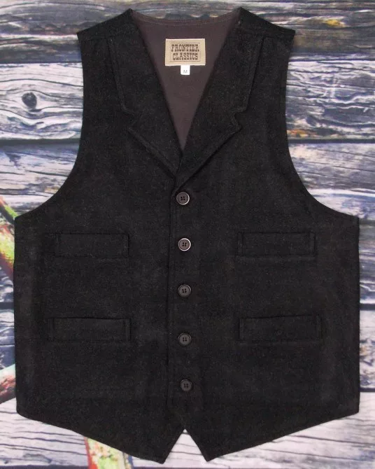 Frontier Classics Cullen Waistcoat Black