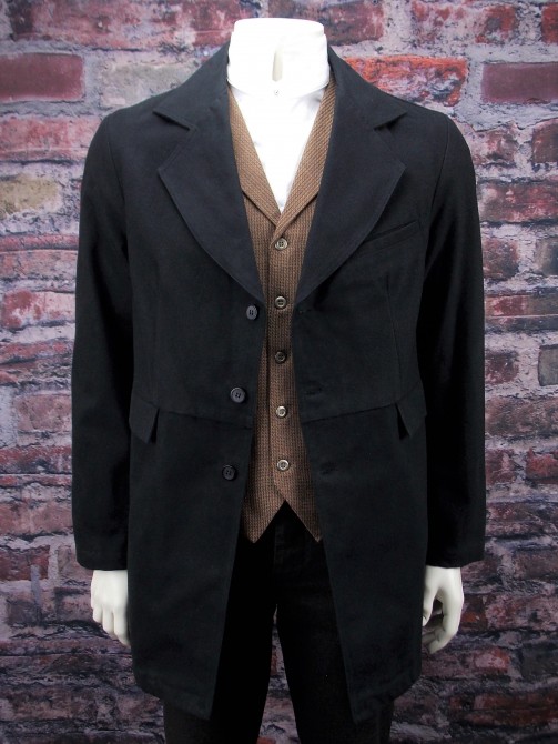 Frontier Classics Gunfighter Coat - Black - Civil War Sutler